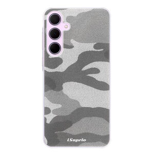 Odolné silikónové puzdro iSaprio - Gray Camuflage 02 - Samsung Galaxy A35 5G