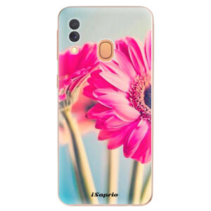 Odolné silikónové puzdro iSaprio - Flowers 11 - Samsung Galaxy A40