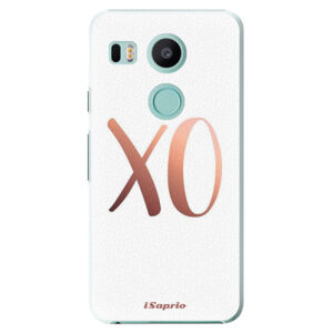 Plastové puzdro iSaprio - XO 01 - LG Nexus 5X