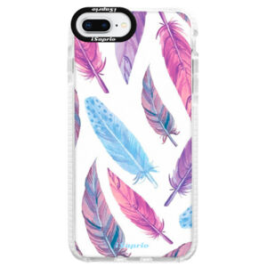 Silikónové púzdro Bumper iSaprio - Feather Pattern 10 - iPhone 8 Plus