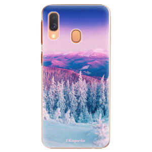 Plastové puzdro iSaprio - Winter 01 - Samsung Galaxy A40