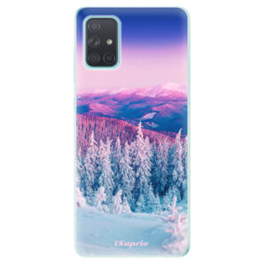 Odolné silikónové puzdro iSaprio - Winter 01 - Samsung Galaxy A71