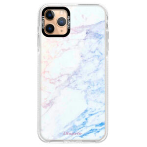 Silikónové puzdro Bumper iSaprio - Raibow Marble 10 - iPhone 11 Pro Max
