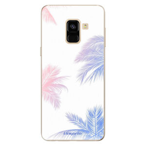 Odolné silikónové puzdro iSaprio - Digital Palms 10 - Samsung Galaxy A8 2018
