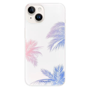 Odolné silikónové puzdro iSaprio - Digital Palms 10 - iPhone 15