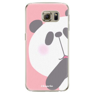 Plastové puzdro iSaprio - Panda 01 - Samsung Galaxy S6 Edge