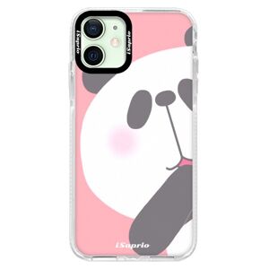 Silikónové puzdro Bumper iSaprio - Panda 01 - iPhone 12 mini