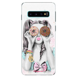 Plastové puzdro iSaprio - Donuts 10 - Samsung Galaxy S10