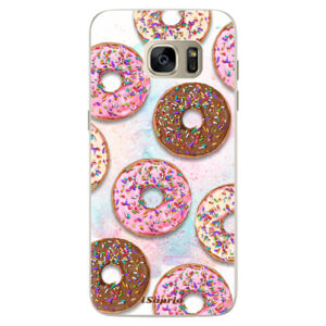 Silikónové puzdro iSaprio - Donuts 11 - Samsung Galaxy S7 Edge