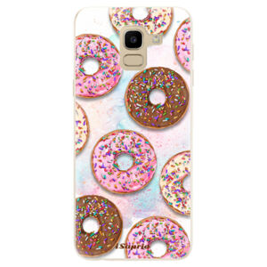 Odolné silikónové puzdro iSaprio - Donuts 11 - Samsung Galaxy J6