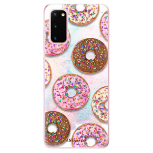 Odolné silikónové puzdro iSaprio - Donuts 11 - Samsung Galaxy S20