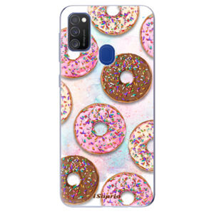 Odolné silikónové puzdro iSaprio - Donuts 11 - Samsung Galaxy M21