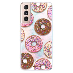 Odolné silikónové puzdro iSaprio - Donuts 11 - Samsung Galaxy S21