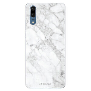 Silikónové puzdro iSaprio - SilverMarble 14 - Huawei P20