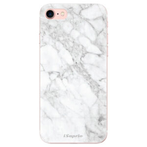Odolné silikónové puzdro iSaprio - SilverMarble 14 - iPhone 7