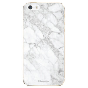 Odolné silikónové puzdro iSaprio - SilverMarble 14 - iPhone 5/5S/SE