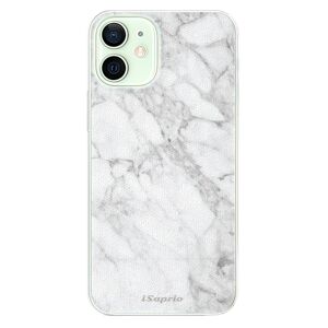 Plastové puzdro iSaprio - SilverMarble 14 - iPhone 12