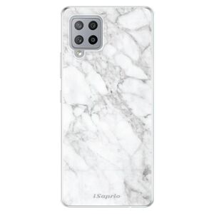 Odolné silikónové puzdro iSaprio - SilverMarble 14 - Samsung Galaxy A42