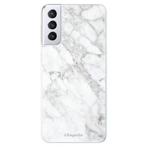 Odolné silikónové puzdro iSaprio - SilverMarble 14 - Samsung Galaxy S21+