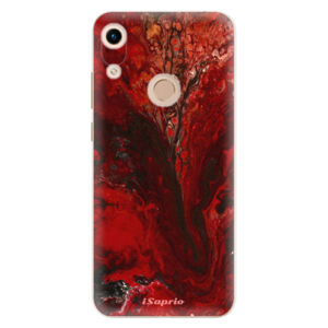 Odolné silikónové puzdro iSaprio - RedMarble 17 - Huawei Honor 8A