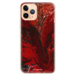 Odolné silikónové puzdro iSaprio - RedMarble 17 - iPhone 11 Pro