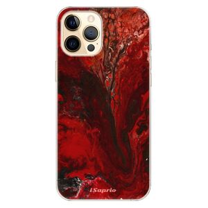 Odolné silikónové puzdro iSaprio - RedMarble 17 - iPhone 12 Pro