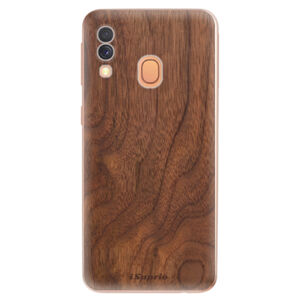 Odolné silikónové puzdro iSaprio - Wood 10 - Samsung Galaxy A40