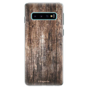 Plastové puzdro iSaprio - Wood 11 - Samsung Galaxy S10