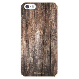 Odolné silikónové puzdro iSaprio - Wood 11 - iPhone 5/5S/SE