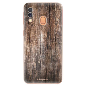 Odolné silikónové puzdro iSaprio - Wood 11 - Samsung Galaxy A40