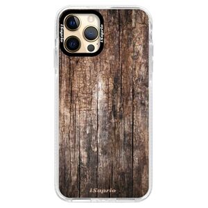 Silikónové puzdro Bumper iSaprio - Wood 11 - iPhone 12 Pro Max