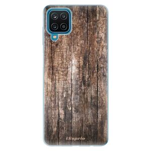 Odolné silikónové puzdro iSaprio - Wood 11 - Samsung Galaxy A12