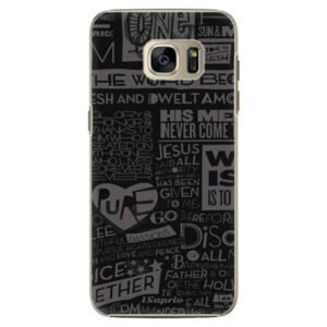 Plastové puzdro iSaprio - Text 01 - Samsung Galaxy S7 Edge