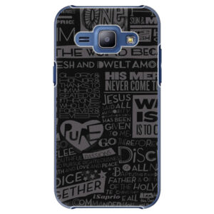 Plastové puzdro iSaprio - Text 01 - Samsung Galaxy J1