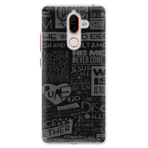 Plastové puzdro iSaprio - Text 01 - Nokia 7 Plus