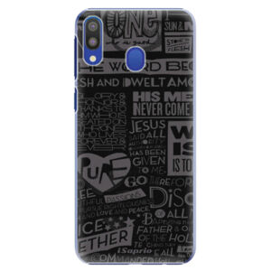 Plastové puzdro iSaprio - Text 01 - Samsung Galaxy M20