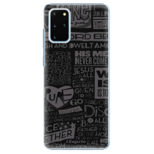 Plastové puzdro iSaprio - Text 01 - Samsung Galaxy S20+