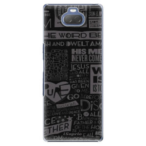 Plastové puzdro iSaprio - Text 01 - Sony Xperia 10 Plus