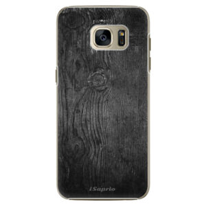 Plastové puzdro iSaprio - Black Wood 13 - Samsung Galaxy S7 Edge