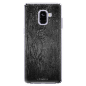 Plastové puzdro iSaprio - Black Wood 13 - Samsung Galaxy A8+