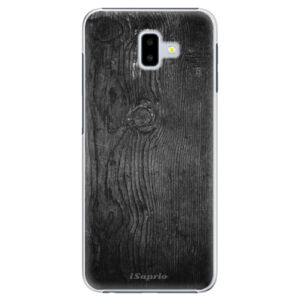 Plastové puzdro iSaprio - Black Wood 13 - Samsung Galaxy J6+
