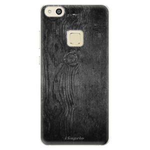 Silikónové puzdro iSaprio - Black Wood 13 - Huawei P10 Lite