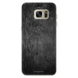 Silikónové puzdro iSaprio - Black Wood 13 - Samsung Galaxy S7