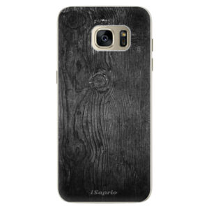 Silikónové puzdro iSaprio - Black Wood 13 - Samsung Galaxy S7 Edge