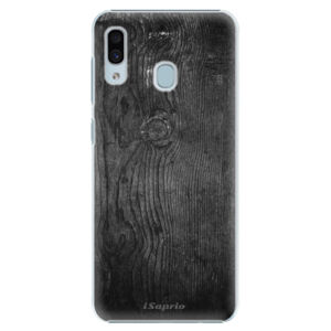 Plastové puzdro iSaprio - Black Wood 13 - Samsung Galaxy A30