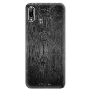 Odolné silikonové pouzdro iSaprio - Black Wood 13 - Huawei Y6 2019