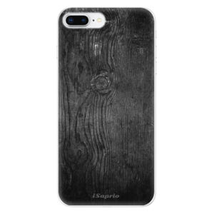 Odolné silikónové puzdro iSaprio - Black Wood 13 - iPhone 8 Plus