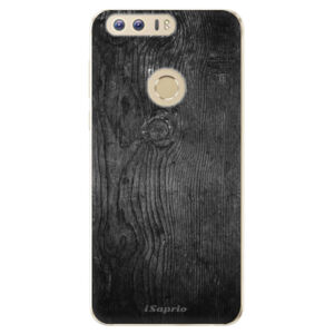 Odolné silikónové puzdro iSaprio - Black Wood 13 - Huawei Honor 8