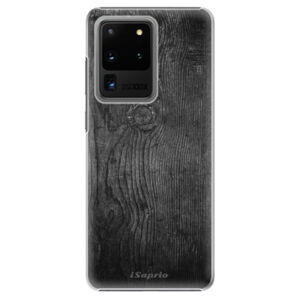 Plastové puzdro iSaprio - Black Wood 13 - Samsung Galaxy S20 Ultra