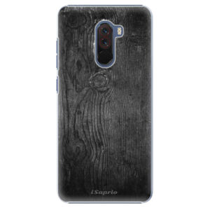 Plastové puzdro iSaprio - Black Wood 13 - Xiaomi Pocophone F1